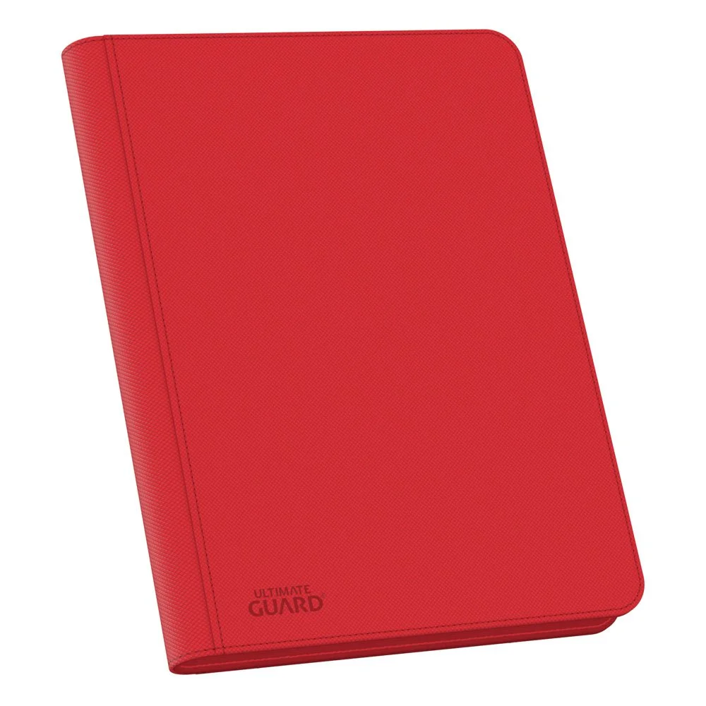 Ultimate Guard Zipfolio (360 double-sleeved cards) 18-Pocket 70 x 94 mm Xenoskin - Red
